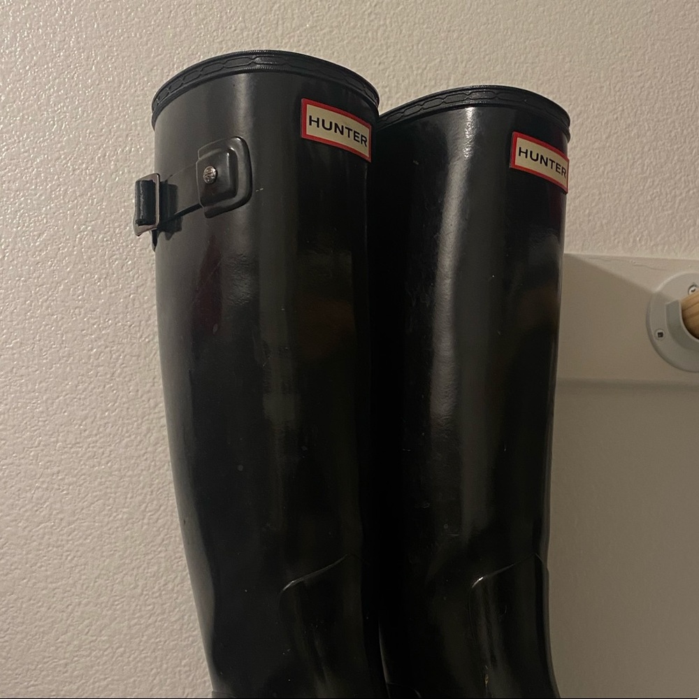 Black Hunter Boots